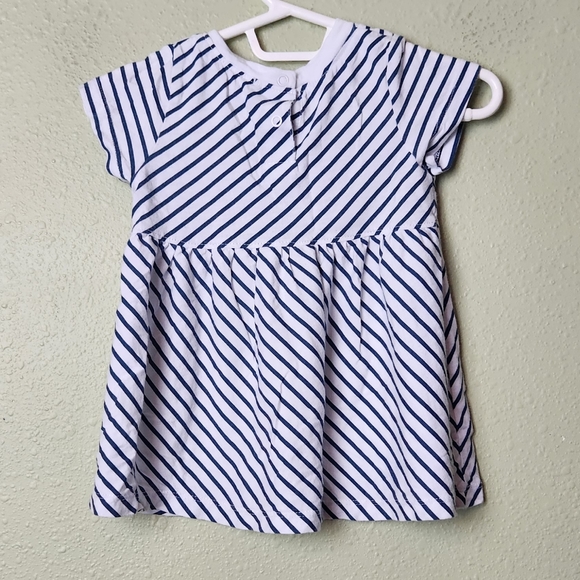 Splendid Striped Dress Girls Size 6-12 Months - Picture 5 of 5